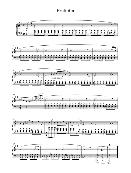 Preludio Op. 28 No. 4 en mi menor – Frédéric Chopin
