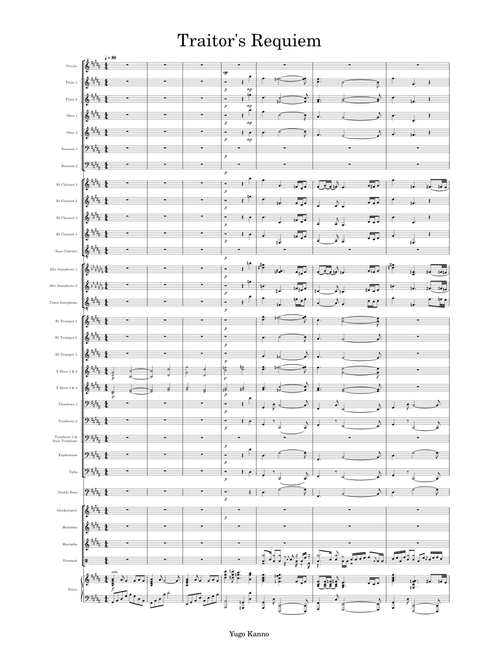 Traitor's Requiem -Yugo Kanno Arr.V.Allistair