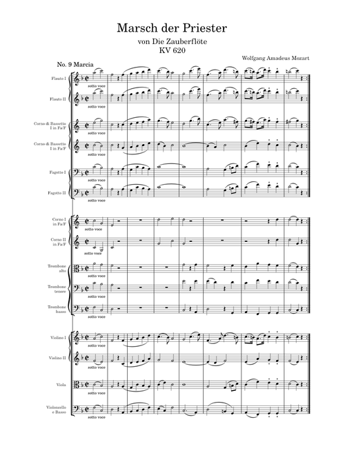 Marsch der Priester (March of the Priests) – Wolfgang Amadeus Mozart
