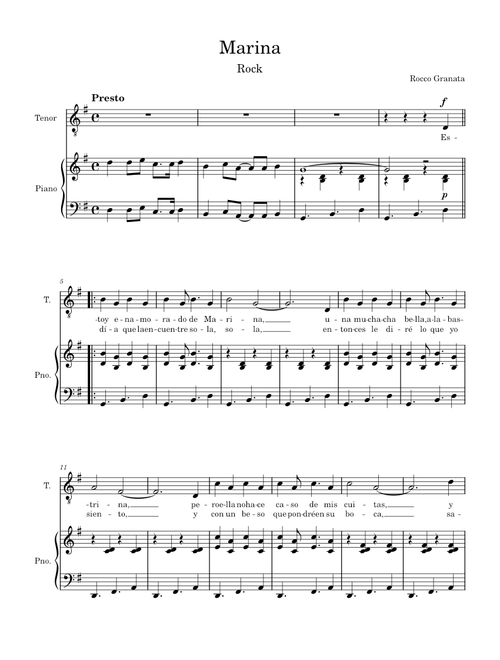 Marina – Rocco Granata