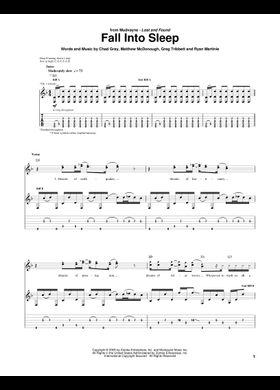 mudvayne ＬＤ50 ギター譜面 Play Official version of Dig Sheet Music by Mudvayne for
