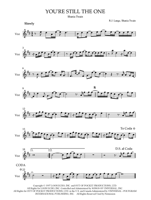 You're Still The One (Arr. Amorel) - Shania Twain (Alto Sax Solo)