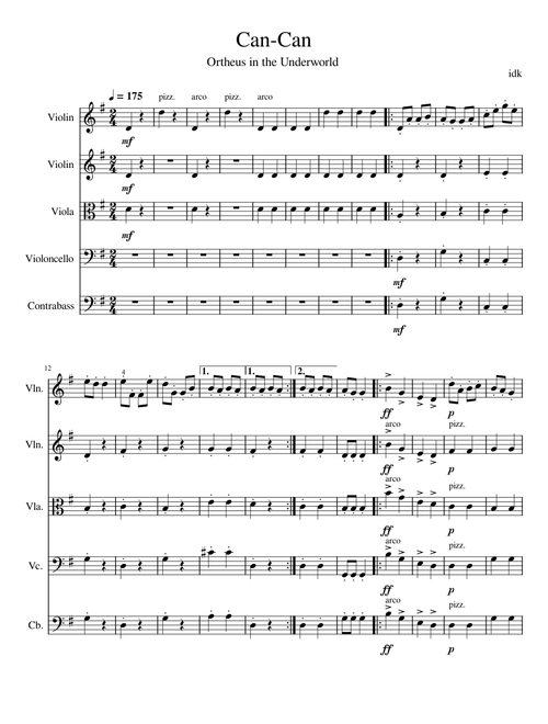 Can-Can – Jacques Offenbach