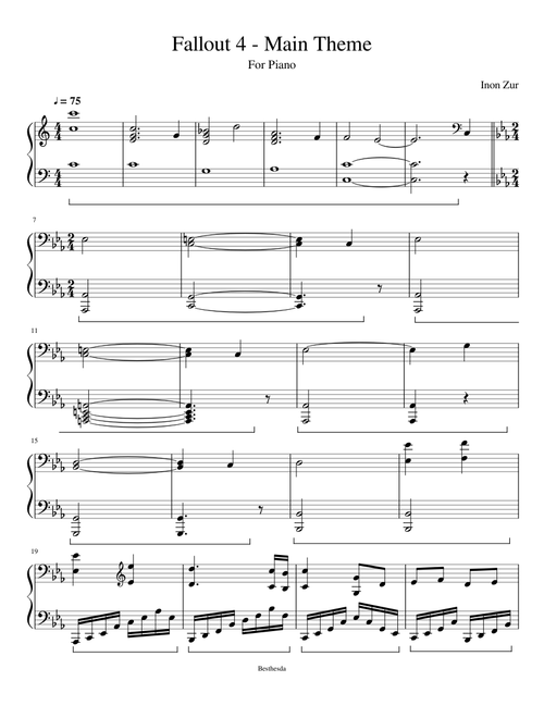 Fallout 4 - Main Theme [Full]