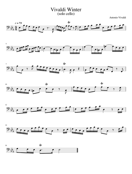 Winter - Vivaldi