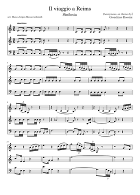 Free Il Viaggio A Reims by Gioachino Rossini sheet music
