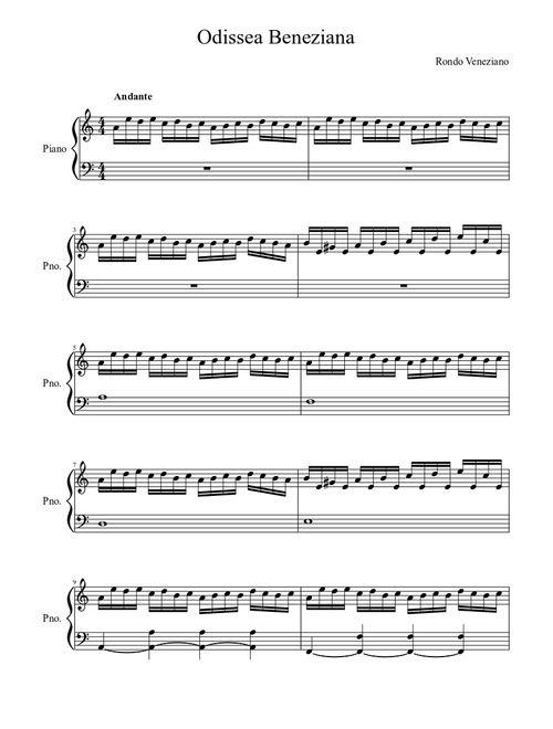 Rondo Veneziano - Odissea Beneziana