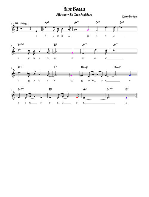Blue Bossa