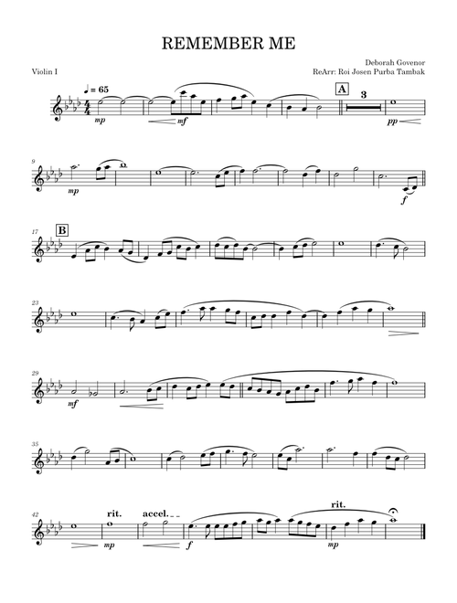 Remember Me – Misc tunes