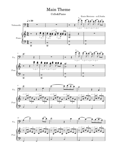 Once upon a time in the west – Ennio Morricone Main Theme - Ennio Moriccone