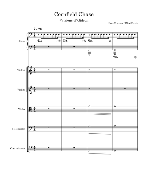 Cornfield Chase – Hans Zimmer Interstellar -  Intersteller-Khai Davis