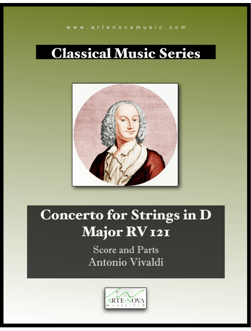 Concerto for Strings in D Major RV 121 (Arr. Arte Nova Music Lab) - Antonio Vivaldi (Chamber Orchestra)