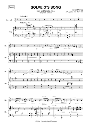 Play Official version of Solveig's Song Sheet Music by Edvard