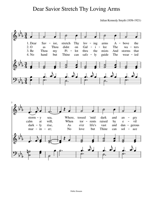 Dear Savior, stretch Thy loving arms - Julian Kennedy Smyth