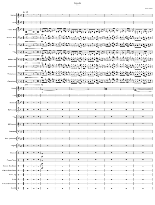 Thomas Bergersen - Illusions - Immortal [Orchestral transcription] [Version 3]