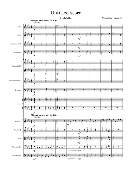 Piano Concerto in Eb, ZV 155: I: Allegro moderato