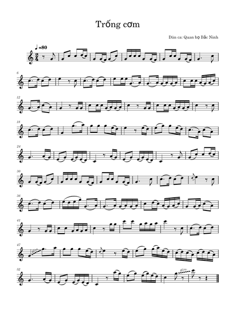 Trống cơm – Misc Traditional Trống cơm – Dân ca Quan Họ