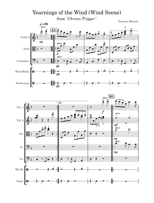 Wind Scene - Chrono Trigger Transcription BIFI
