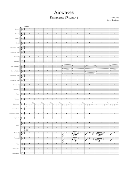 Air Waves – Toby Fox [Orchestral]