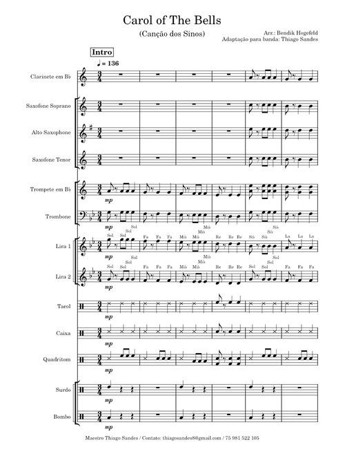 Carol of the Bells – Misc Traditional
