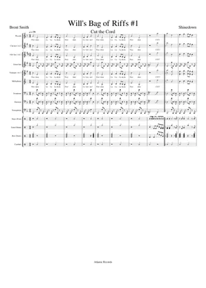 Cut the Cord Sheet music for Saxophone alto, Saxophone tenor Cut the Cord Sheet music for Saxophone alto, Saxophone tenor
