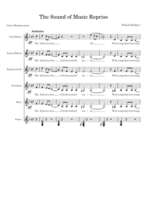 No. 17 - The Sound of Music Reprise - Rodgers & Hammerstein Sheet