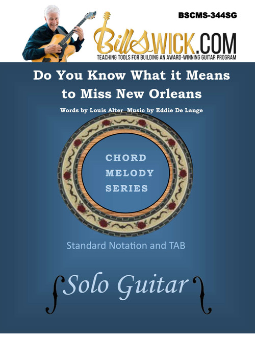 Do You Know What It Means To Miss New Orleans (Arr. Bill Swick) - Eddie De Lange, Louis Alter (Guitar Tab)