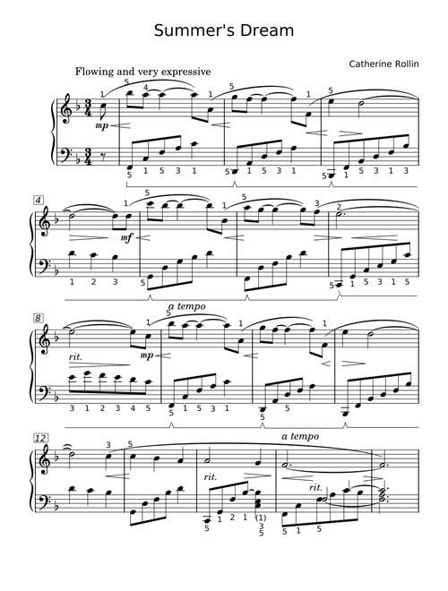 Summer's Dream - Catherine Rollin