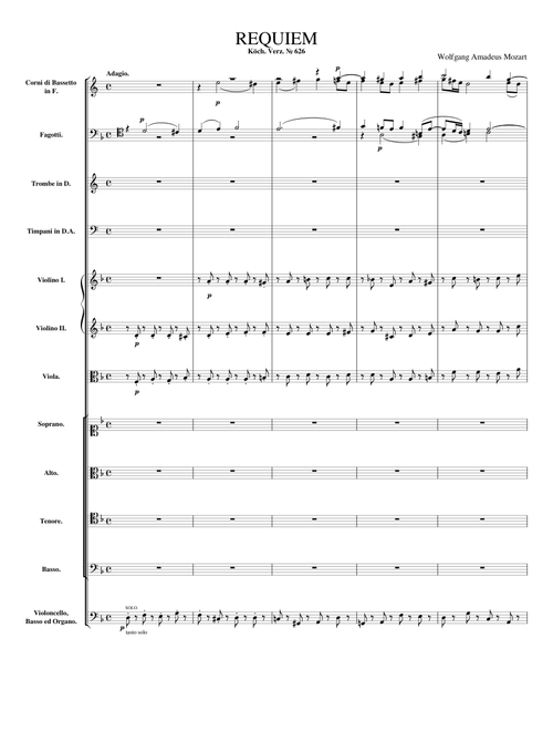 Mozart: Requiem - I. Introitus: Requiem aeternam