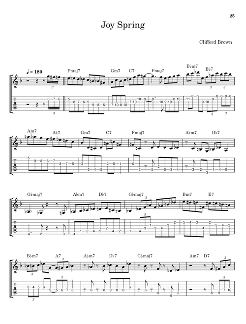 Joy Spring - Clifford Brown