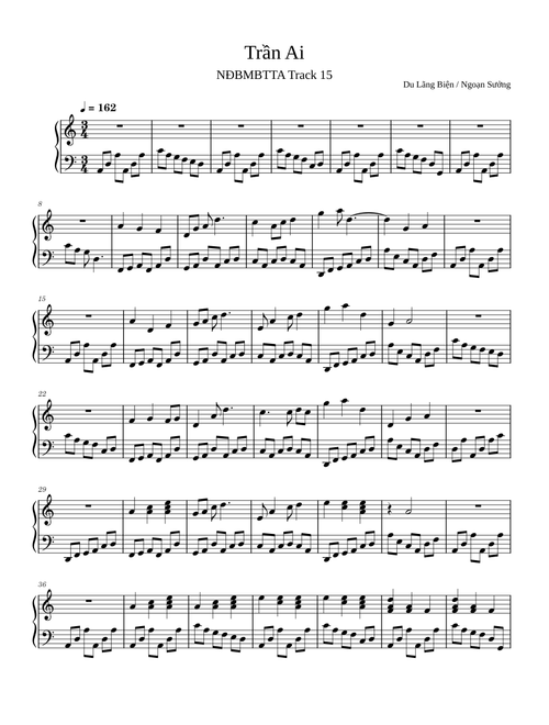 No.15 Trần Ai – Du Lãng Biện