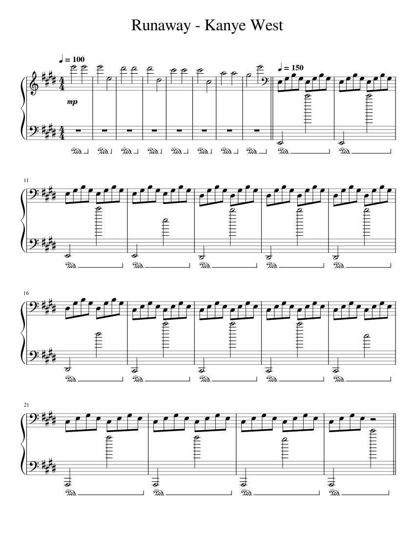 Runaway kanye piano. Kanye runaway ноты для фортепиано. Runaway kanye west ноты. Runaway kanye piano. Carnival kanye notes piano.
