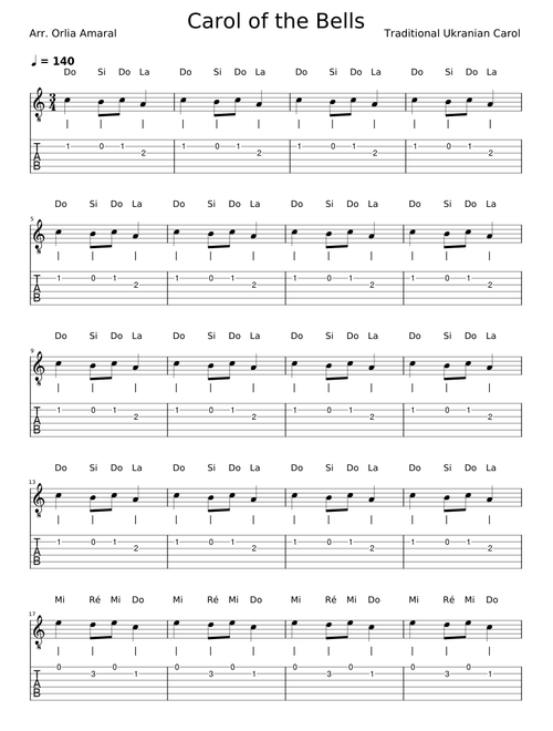G1 - Carol of the Bells