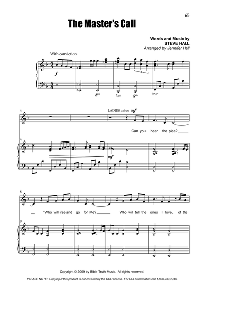 Let's Be Busy Winning Souls (Arr. Glenn Christianson) - E.E. Hewitt, E.S. Lorenz (Choral, SATB)