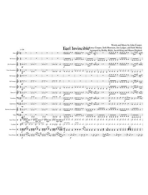 Skillet - Feel Invincible (Marching Band Arrangement) 