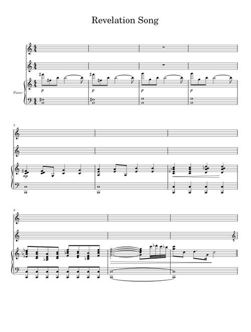 Revelation song – Jennie Lee Riddle