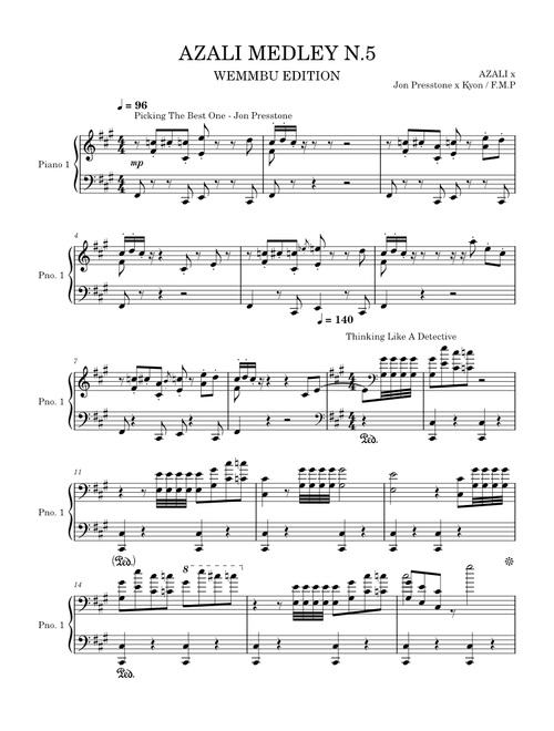 AZALI MEDLEY N.5 (WEMMBU EDITION) W.I.P!!!!!!!!!