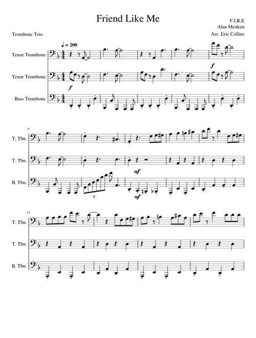 Friend Like Me – Alan Menken Friend Like Me