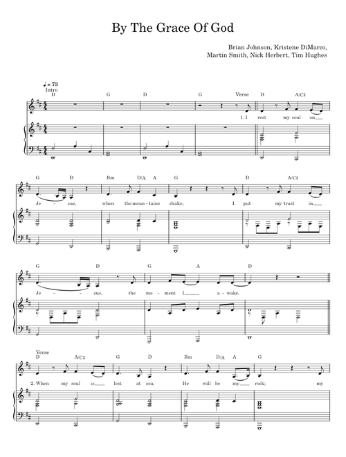 BY THE GRACE OF GOD - Brian Johnson