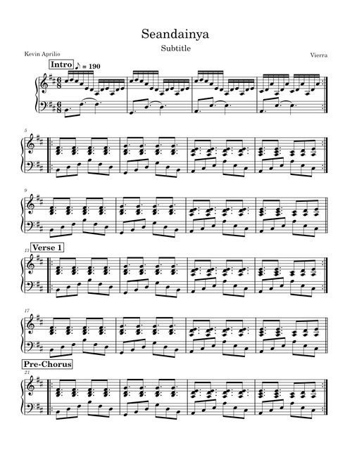 Seandainya – Vierra