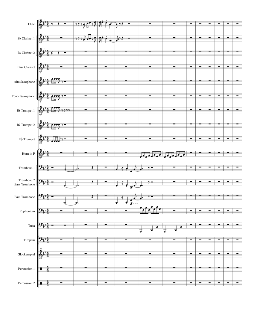 My Band Sheet music for Trombone, Euphonium, Tuba, Trombone bass & more ...