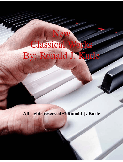 The Last Night Nocturne #21 - Ronald James Karle (Piano Solo)