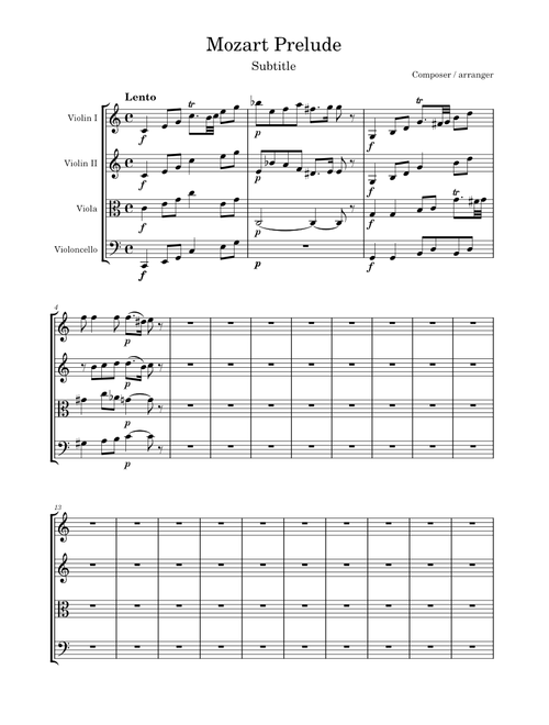 Bach,J.S.-Prelude and Fugue No.1,in C Major,from Das wohltemperierte Klavier I BWV 846,for keyboard – J S Bach, G F Handel, W A Mozart