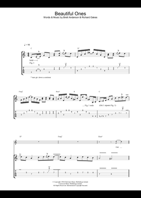 Free Suede sheet music | Download PDF or print on MuseScore.com