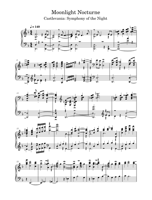 Moonlight Nocturne – Michiru Yamane