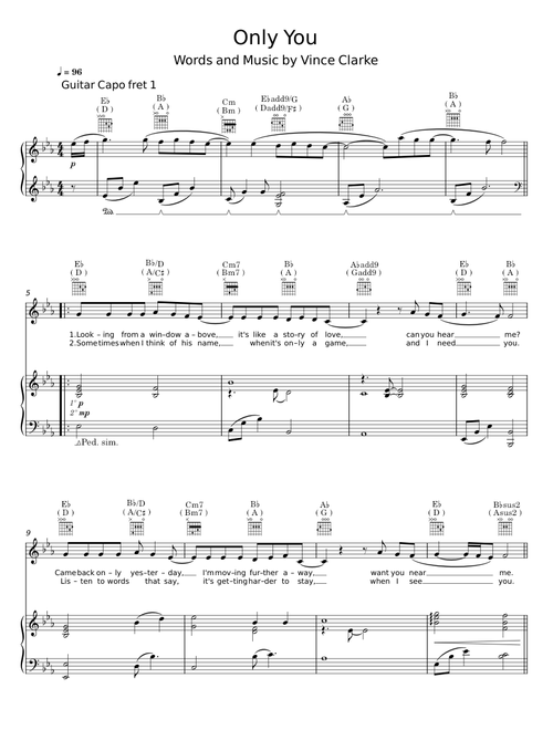 Only You - Vince Clarke