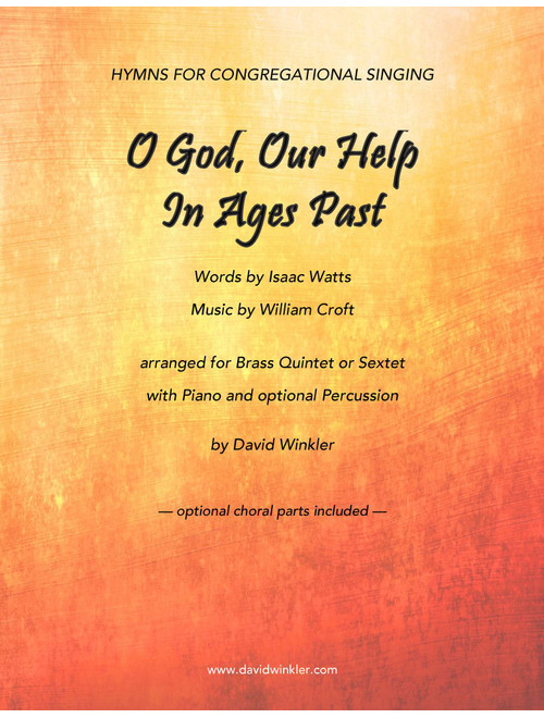 O God, Our Help in Ages Past (Arr. David Winkler) - Watts/Croft (Brass Ensemble)