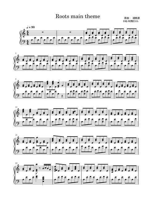 Roots Main Theme – Victor Butzelaar Roots main theme