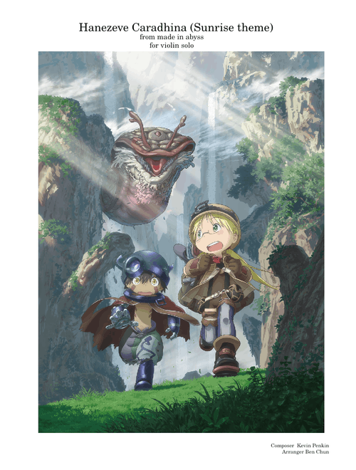 Hanezeve Caradhina sunrise theme from made in abyss