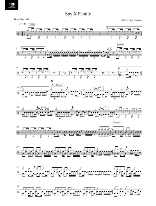 Mixed Nuts (Arr. Drum Sheet MX) - Satoshi Fujihara (Drums)